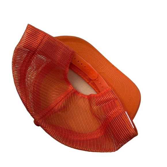 Vintage Job Rentals & Sales SnapBack Mesh Trucker Hat B. D. Cap Company 80s - Picture 6 of 7